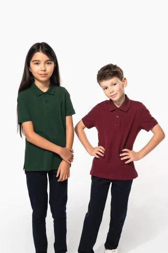 Polo piqué bio bambino