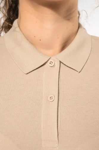 Polo piqué bio180 donna