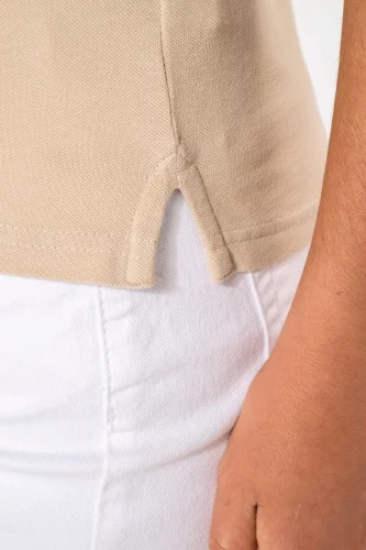 Polo piqué bio180 donna