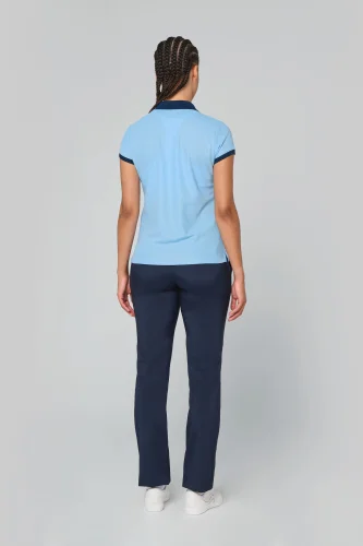 Polo piqué donna performance
