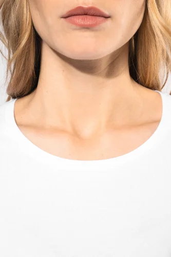 T-shirt donna maniche lunghe girocollo