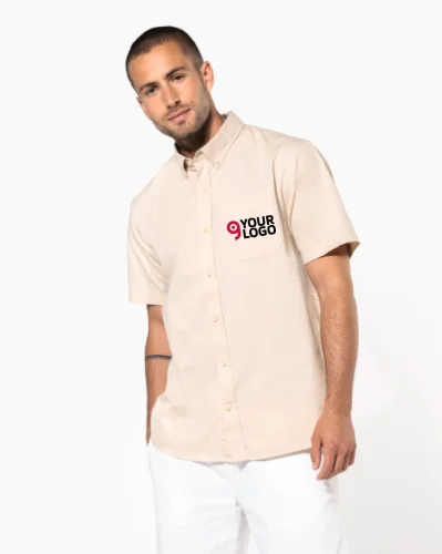 Camicia uomo ariana cotone manica corta