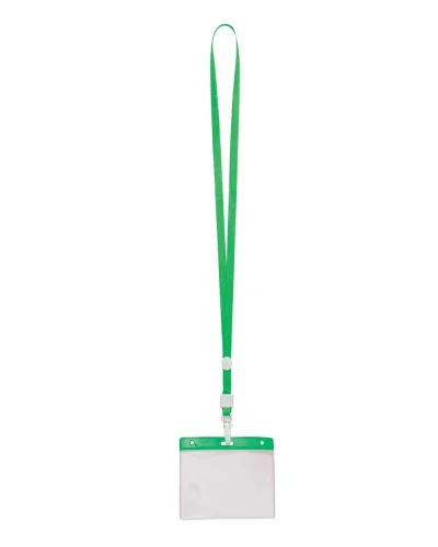 Badge Lanyard Maes trasparente PVC 48,5cm leggero e resistente