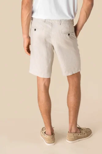Bermuda uomo in lino