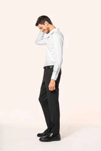Camicia in popeline di cotone supima® uomo