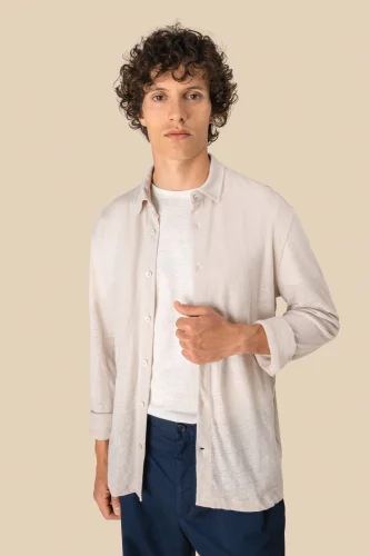 Camicia uomo in lino