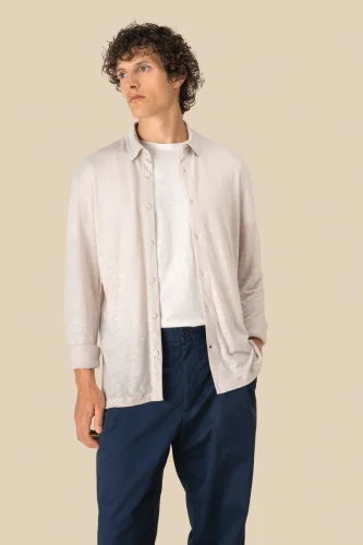 Camicia uomo in lino