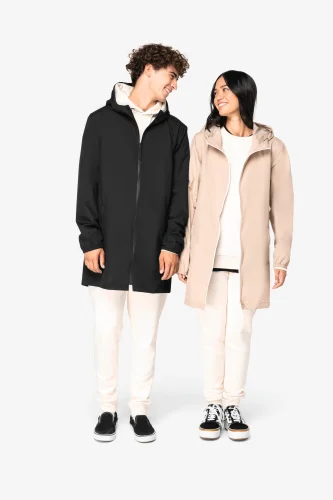 Giacca unisex ecosostenibile impermeabile