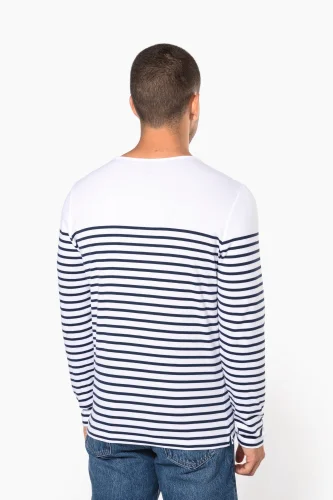 Maglia uomo alla marinara breton manica lunga