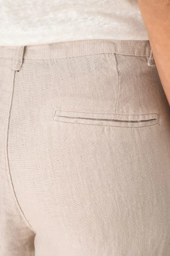 Pantalone donna in lino