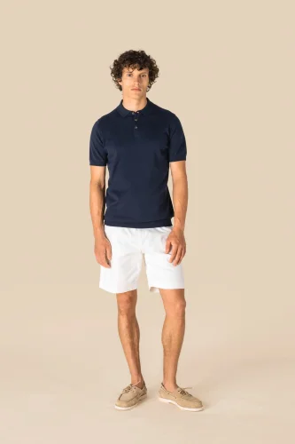 Polo uomo ecosostenibile in maglia
