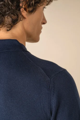 Polo uomo ecosostenibile in maglia