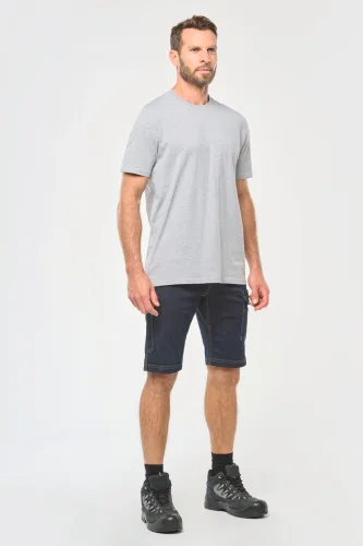 Bermuda uomo denim multitasche