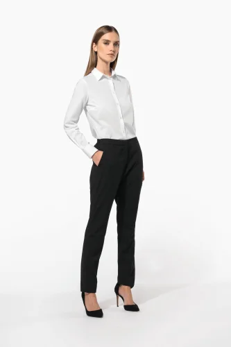 Camicia popeline policotone donna facile da lavare