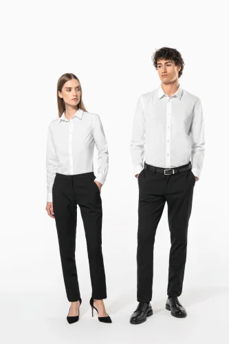 Camicia popeline policotone donna facile da lavare