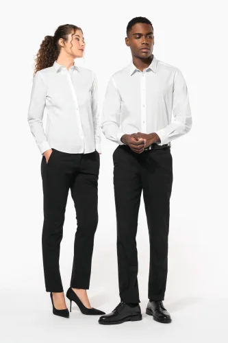 Camicia popeline policotone donna facile da lavare