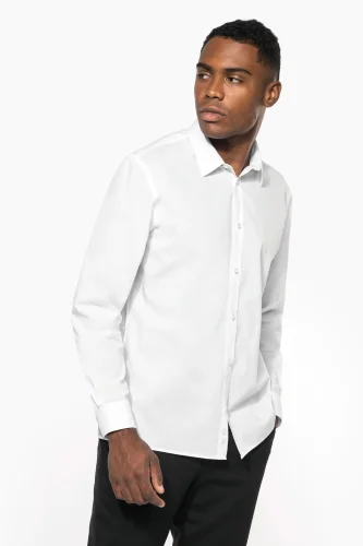 Camicia popeline policotone uomo facile da lavare