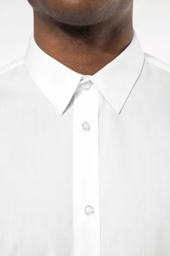 Camicia popeline policotone uomo facile da lavare