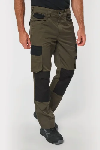 Pantalone uomo da lavoro bicolore