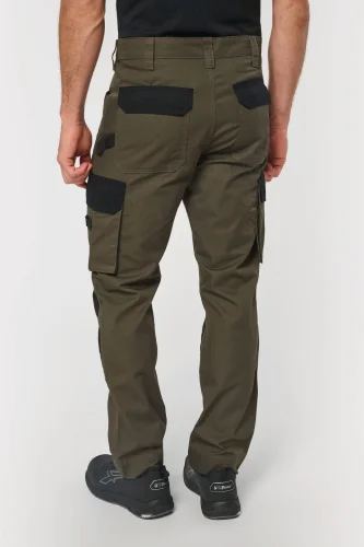Pantalone uomo da lavoro bicolore
