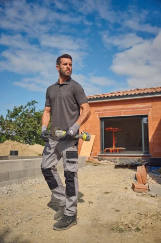 Pantalone uomo da lavoro bicolore