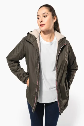 Giacca foderata in sherpa unisex
