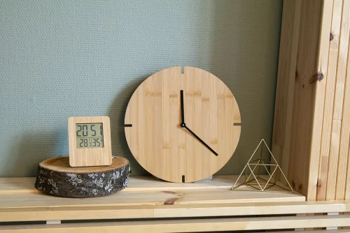 Orologio da parete in bambù tokei