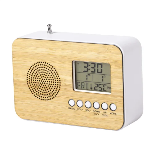Orologio e radio da tavolo bordio