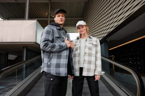 Workwear Check Shirt Jacket
