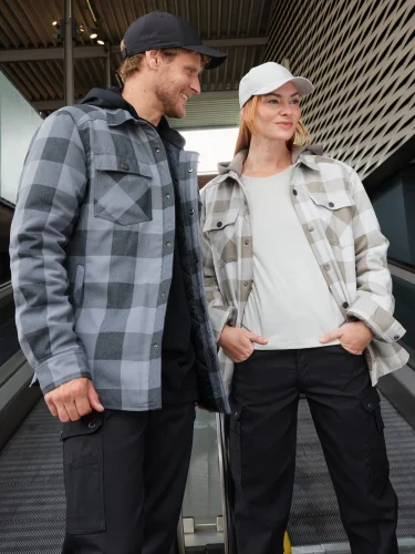 Workwear Check Shirt Jacket