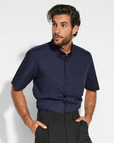Camicia Aifos uomo manica corta
