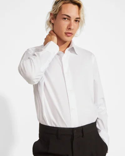 Camicia Moscu Uomo in Cotone Stretch