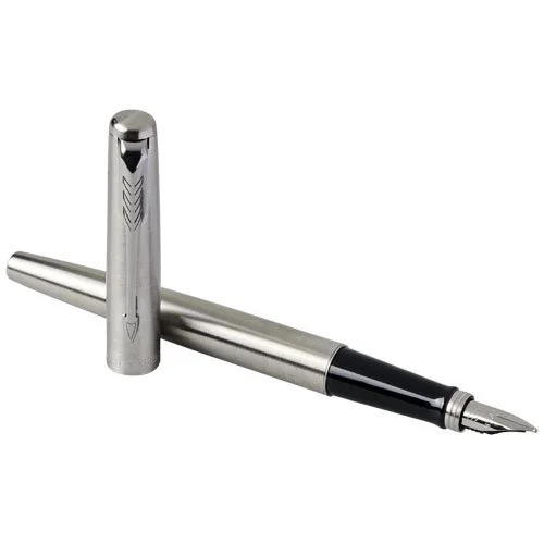 Parker penna stilografica jotter in acciaio inossidabile (inchiostro b