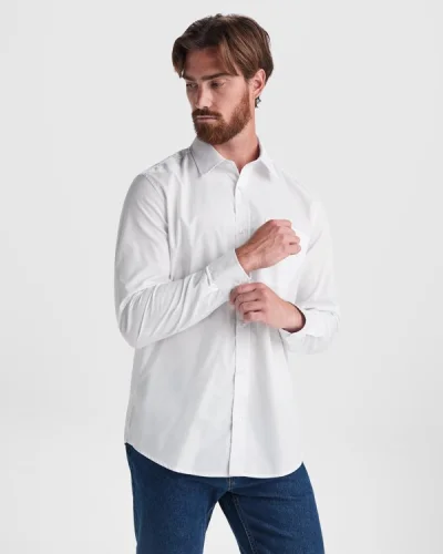 Camicia Aifos manica lunga, casual fit