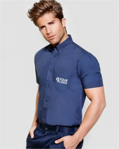 Camicia Aifos uomo manica corta