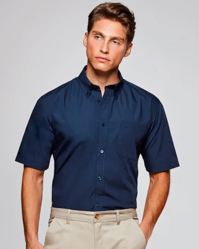 Camicia Aifos uomo manica corta