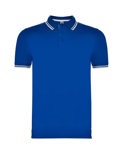Polo Montreal uomo 100% cotone, manica corta, colletto 3 bottoni