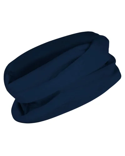 Scaldacollo Nanuk tubolare in poliestere, leggero 25x50 cm Blu Navy