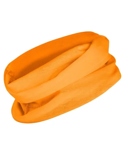Scaldacollo Nanuk tubolare in poliestere, leggero 25x50 cm Arancione
