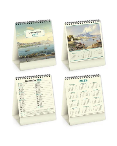 Calendario 13 fogli  Gouaches