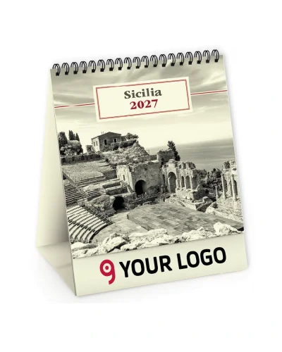 Calendario 13 fogli Sicilia