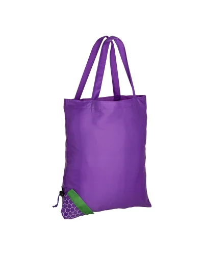 Shopper ripiegabile FruitBag in poliestere, arancia, mora, limone Violetto