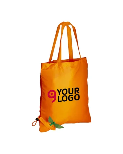 Shopper ripiegabile FruitBag in poliestere, arancia, mora, limone