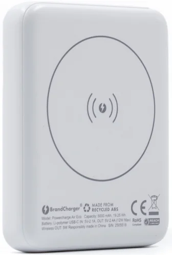 Brandcharger power bank powercharge air | 5.000 mah