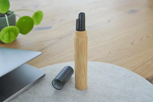 Penna a sfera anke | bambù | a rotazione