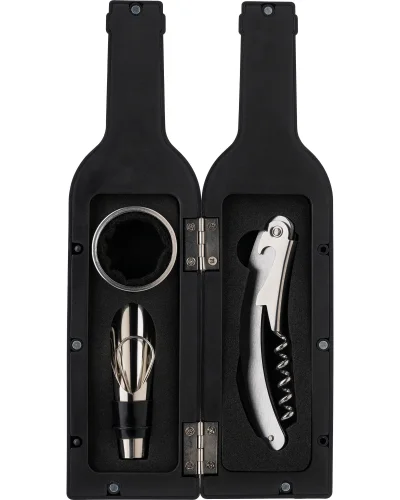 Set da vino kieran | forma di bottiglia