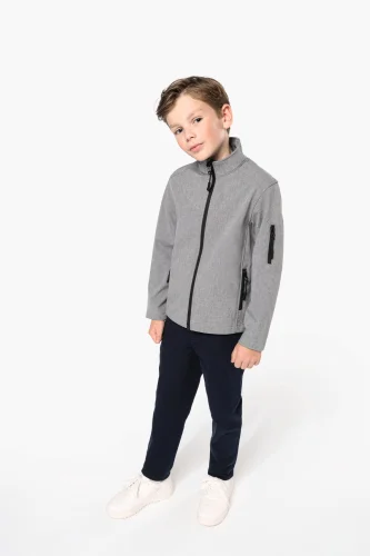 Giubbotto bambino softshell