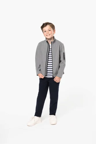 Giubbotto bambino softshell