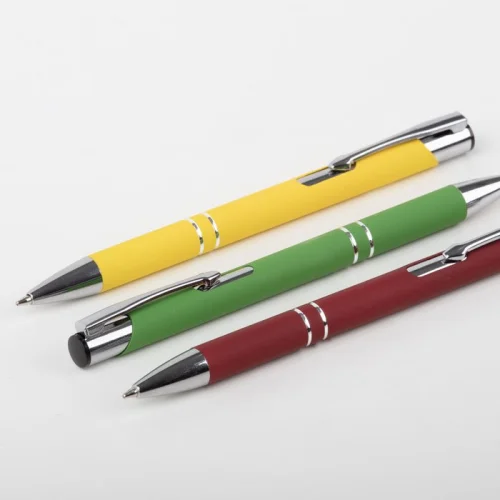 Penna a sfera in metallo Silky