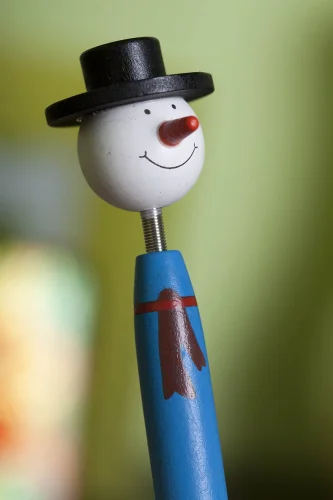 Penna fumetto pupazzo di neve göte